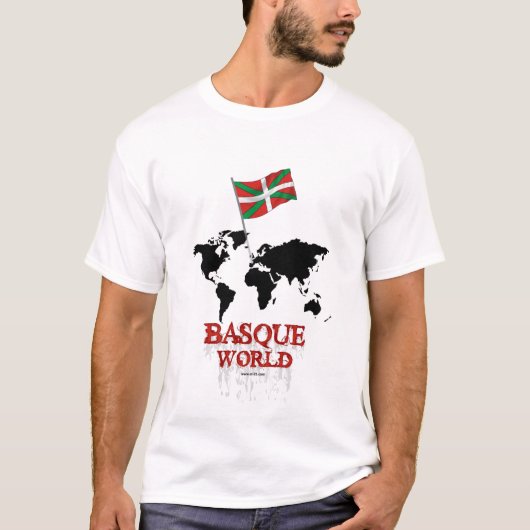 Baskische Welt T-Shirt (Vorderseite)