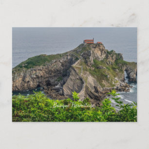 Baskischer Hermitage, San Juan de Gaztelugatxe Postkarte