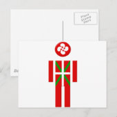 Baskischer Junge, Euskadi Postkarte (Vorne/Hinten)