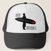 Baskischer Surfer Biarritz Truckerkappe (Vorderseite)