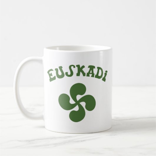 Baskisches Kreuz Euskadi Kaffeetasse (Links)