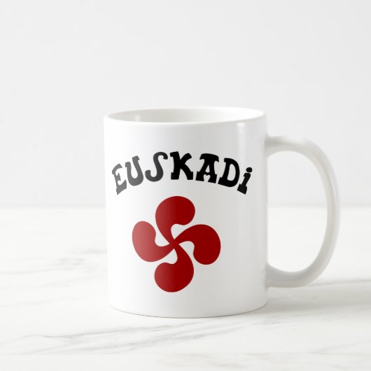 Baskisches Kreuz Euskadi Rouge Kaffeetasse (Rechts)
