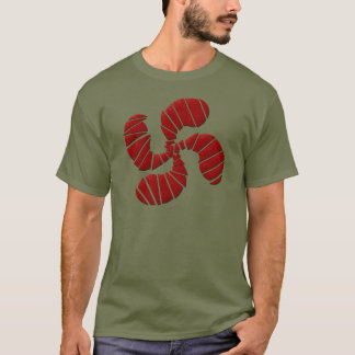 Baskisches Kreuz explodiert T-Shirt