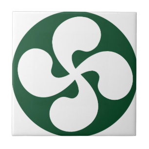 Baskisches Kreuz extrudiert Fliese