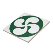 Baskisches Kreuz extrudiert Fliese (Seite)