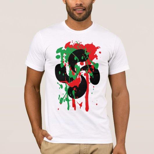 Baskisches QuerShirt T-Shirt (Vorderseite)