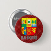 Baskisches Wappen Button (Vorne & Hinten)