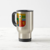 Baskisches Wappen Detail Reisebecher (Vorderseite Links)