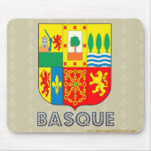 Baskisches Wappen Mousepad (Vorne)