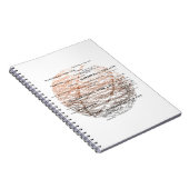 Basktetball für das Leben, für immer Notizbuch Notizblock (Rechte Seite)