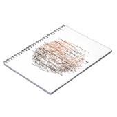 Basktetball für das Leben, für immer Notizbuch Notizblock (Linke Seite)