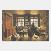 Basler Familienkonzert von Sebastian Gutzwiller Geschenkpapier Set (Vorderseite 3)