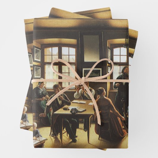 Basler Familienkonzert von Sebastian Gutzwiller Geschenkpapier Set (Beispiel)