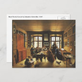 Basler Familienkonzert von Sebastian Gutzwiller Postkarte (Vorne/Hinten)