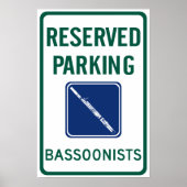 Basonisten Parken Poster (Vorne)