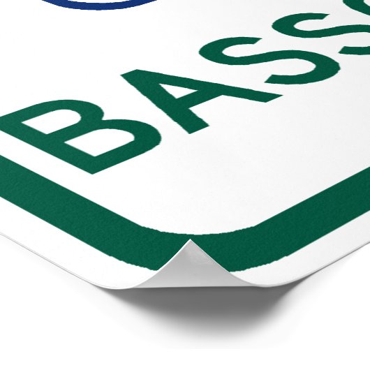 Basonisten Parken Poster (Ecke)