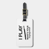 basoon gepäckanhänger (Vorderseite vertikal)