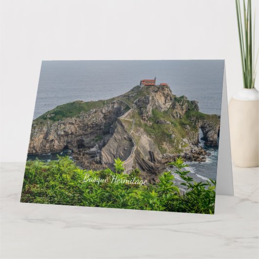 Basque Hermitage, San Juan de Gaztelugatxe Karte (Vorderseite)