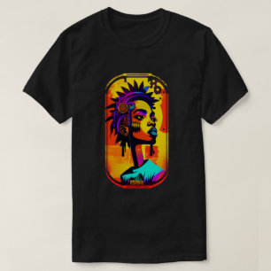 Basquiat Inspiriert Rock Music Illustration Art T-Shirt