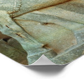 Basrelief eines anthropomorphischen Stiers Poster (Ecke)