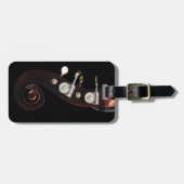 Bass 2 cd ltcna gepäckanhänger (Vorderseite horizontal)