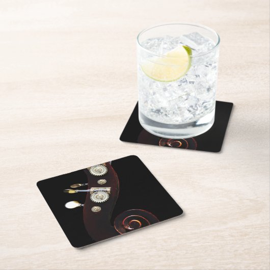 Bass-2-Küste Rechteckiger Pappuntersetzer (Vor Ort)