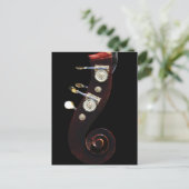 Bass 2 pccm postkarte (Stehend Vorderseite)