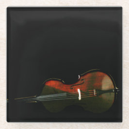 Bass 3 Küste Glasuntersetzer