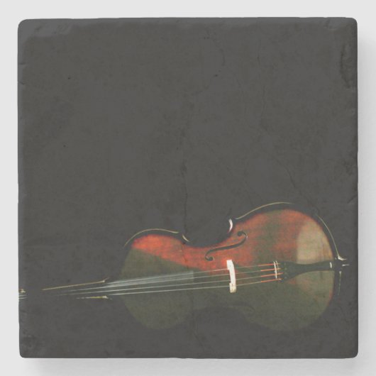 Bass 3-Küstenercnm Steinuntersetzer (Vorderseite)