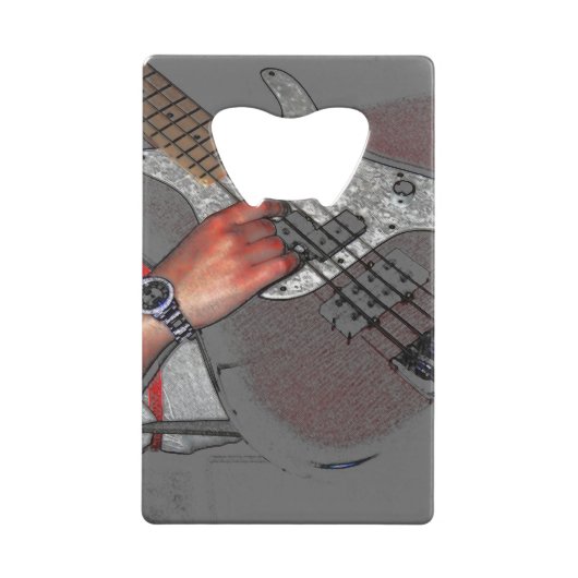 Bass 4 bocna geldbeutel flaschenöffner (Rückseite)