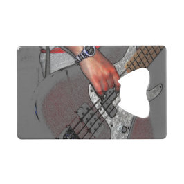 Bass 4 bocna geldbeutel flaschenöffner