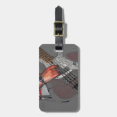 Bass 4 cd ltcna gepäckanhänger (Vorderseite vertikal)