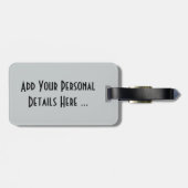 Bass 4 cd ltcna gepäckanhänger (Rückseite horizontal)