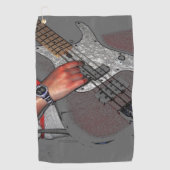 Bass 4 Gtcnm Golfhandtuch (Vorderseite)