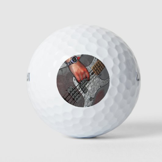 Bass 4 mit Gbcnm Golfball (Vorderseite)