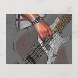 Bass 4 pccna postkarte