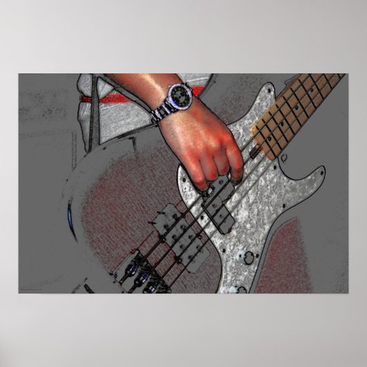 Bass-4-Wapcn-Plakat Poster (Vorne)