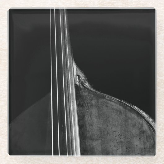 Bass 5-Küstenercnm Glasuntersetzer (Vorderseite)