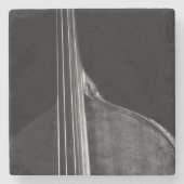 Bass 5-Küstenercnm Steinuntersetzer (Vorderseite)