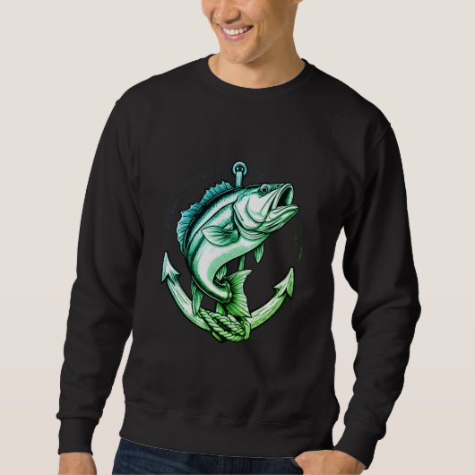 Bass and Anchor Sweatshirt (Vorderseite)