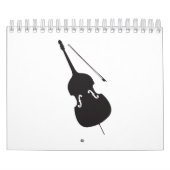 Bass And Bow Silhouette Kalender (Titelbild)