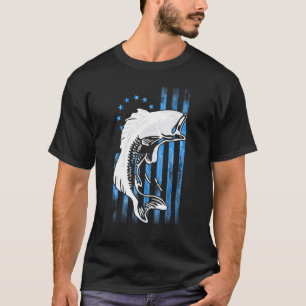 Bass-Angeln Betsy Ross Early American Flag für Fi T-Shirt