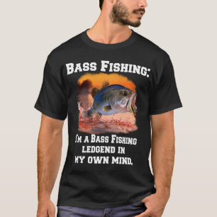 Bass-Angeln: Ich bin ein Bass-Angel-Legende in mei T-Shirt