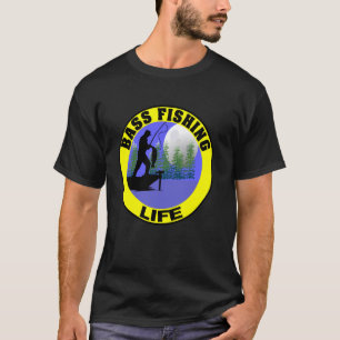 Bass-Angler-Fischer-Leben T-Shirt