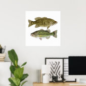 Bass Art Poster (Heimbüro)