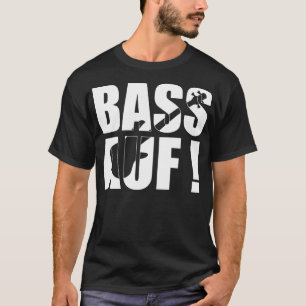 BASS AUF lustiges Bassist-Geschenk T-Shirt