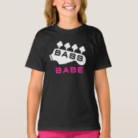 Bass Babe Geschenk für Bassiste Girl