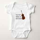 Bass Baby Bodysuit Baby Strampler (Vorderseite)