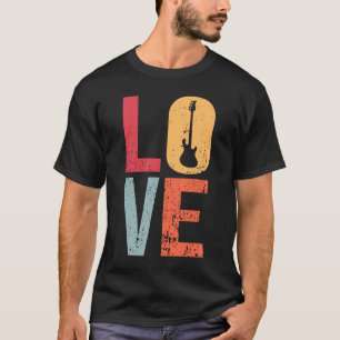 Bass Bass Player Liebe Bass spielen T-Shirt