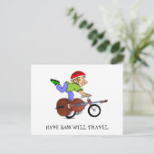 BASS BIKE-POSTCARD POSTKARTE (Stehend Vorderseite)